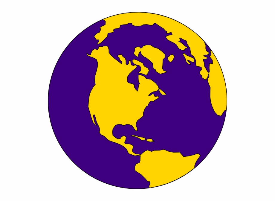 earth clipart purple