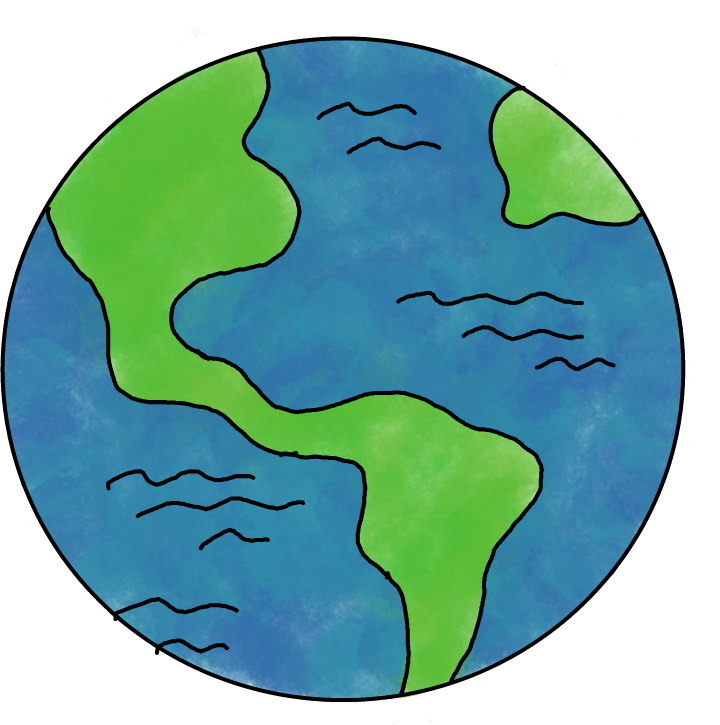 earth clipart space