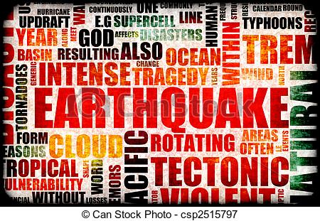earthquake clipart background