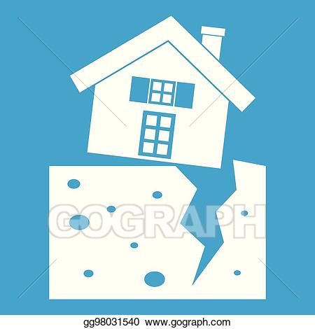 earthquake clipart home thing