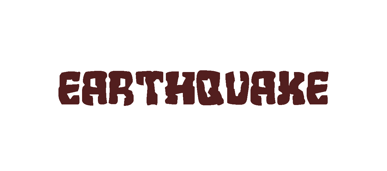 earthquake clipart logo