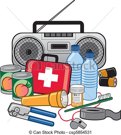 Earthquake clipart survival equipment. Kit cliparts free download