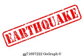 earthquake clipart word