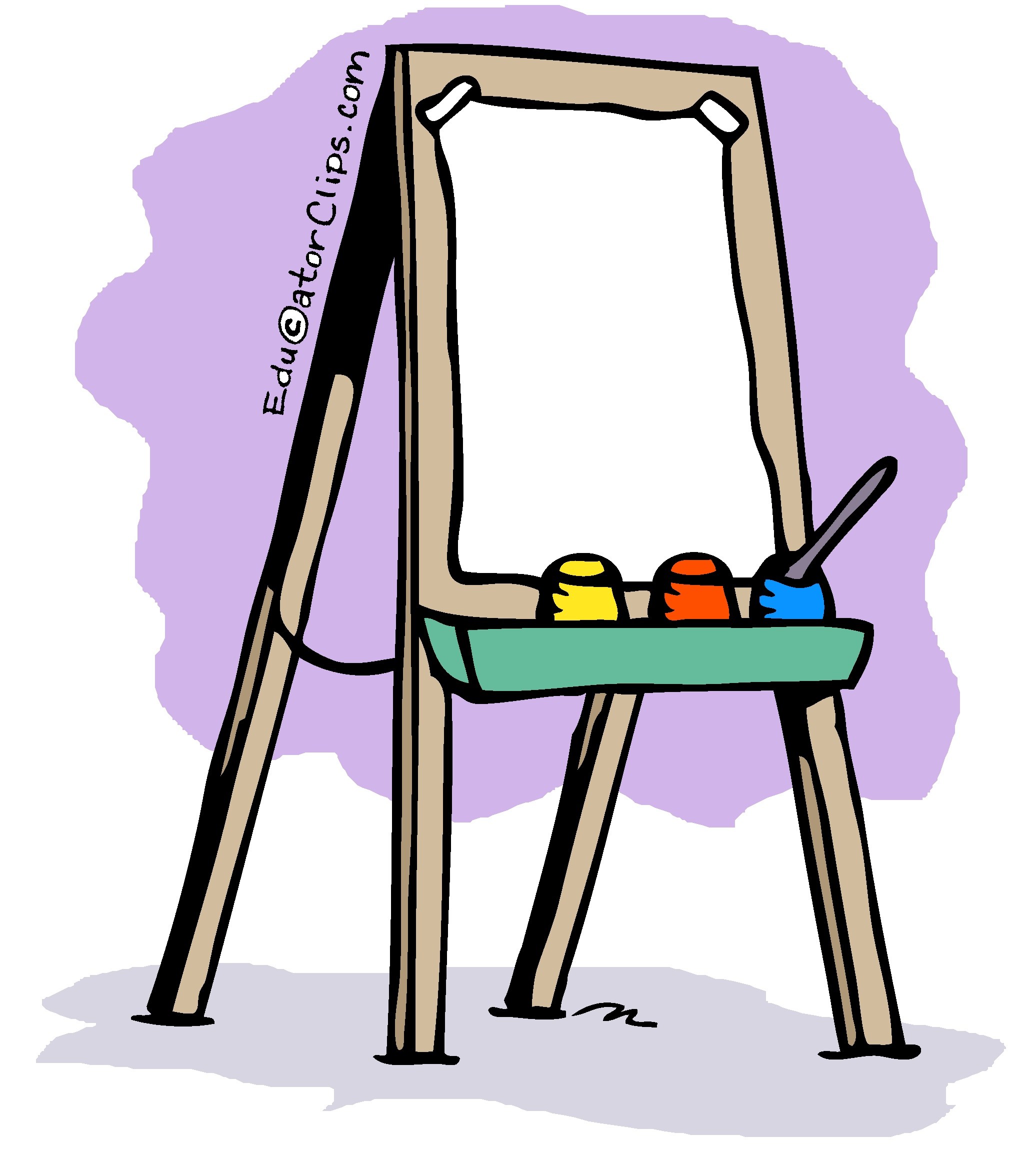 Easel clipart artist easel Easel artist easel Transparent FREE for