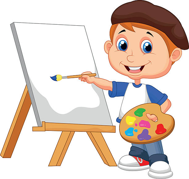 painter clipart preschool
