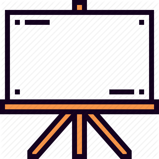  drawing tools by. Easel clipart colour