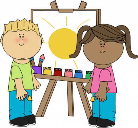 painting clipart elementary art