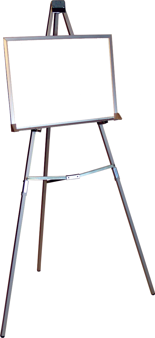 Easel whiteboard easel