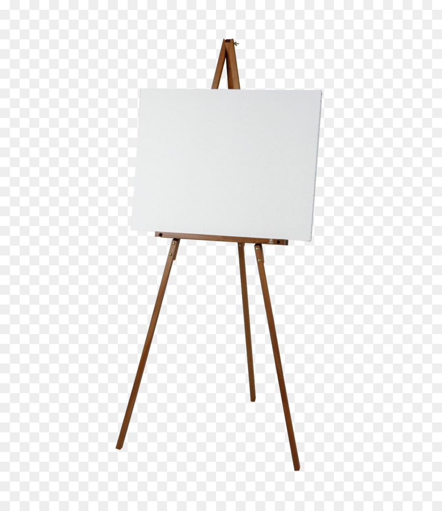 easel clipart wooden table