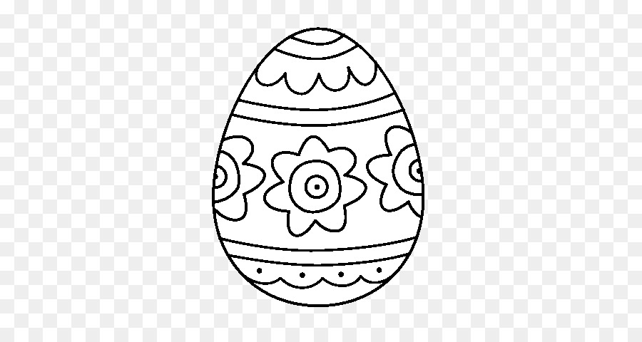 Black and white head. Easter clipart book