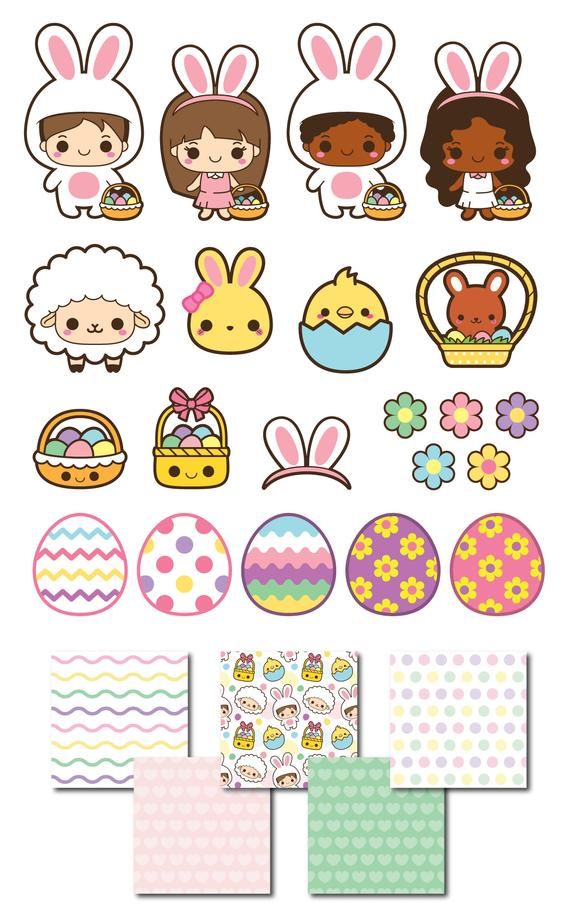 easter clipart clothes