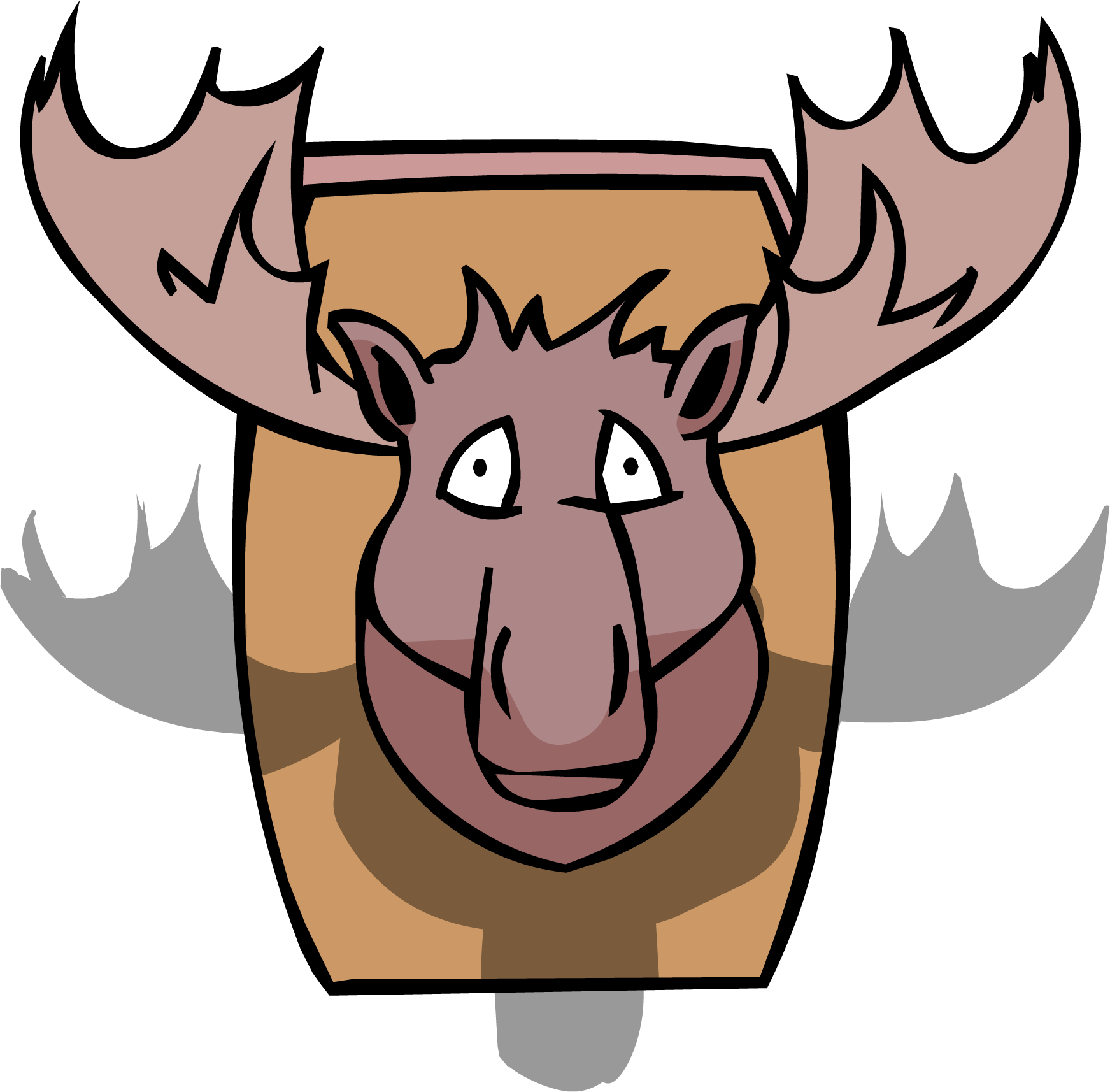 easter clipart moose