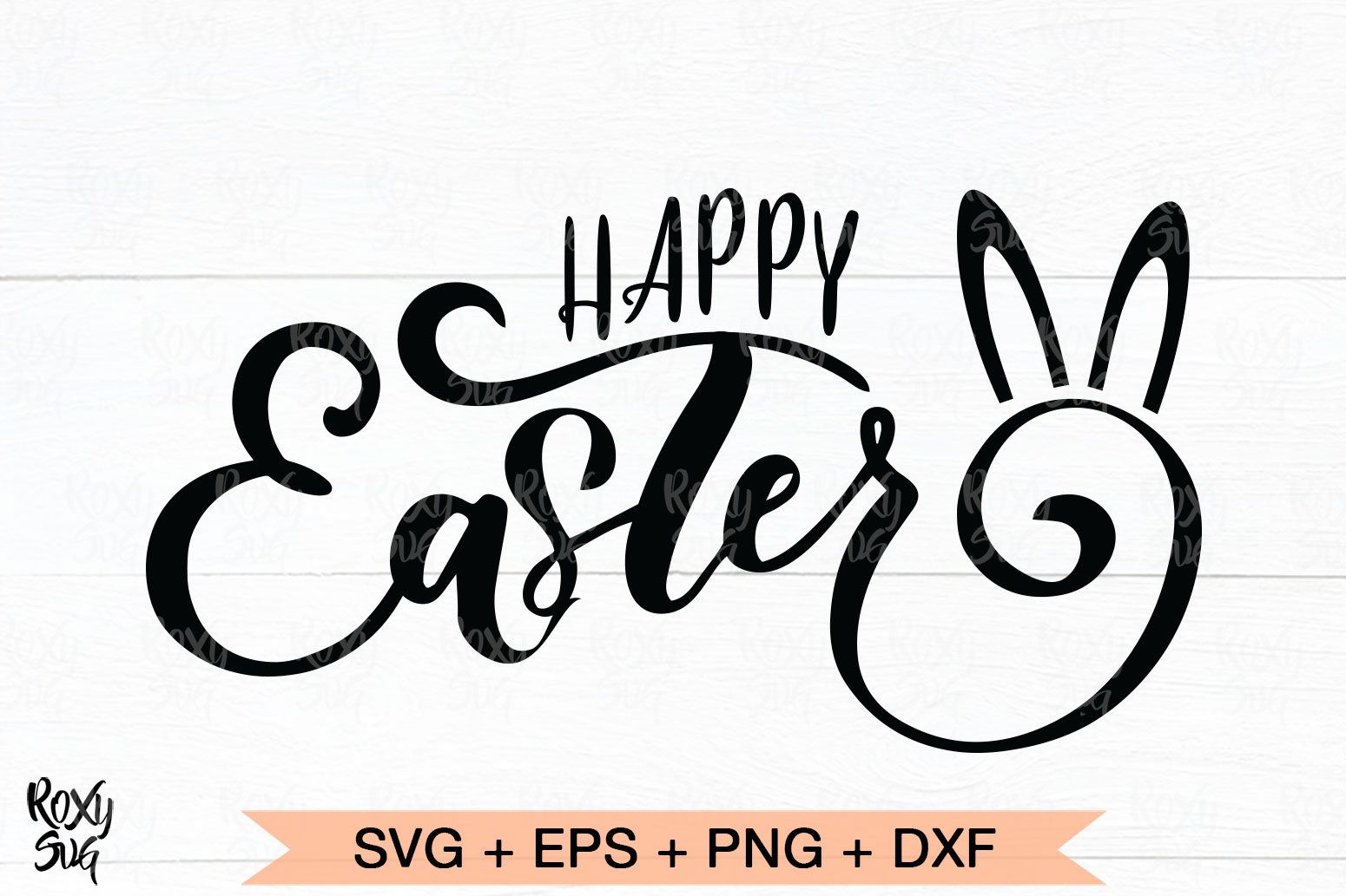 Svg happy . Easter clipart quote
