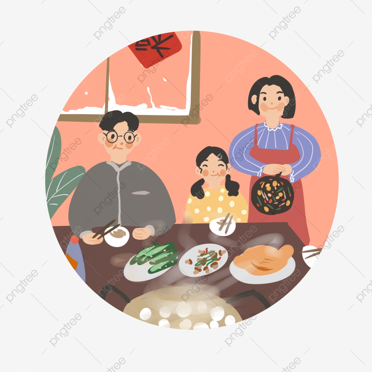 Eat clipart delicious food. Happy new year get