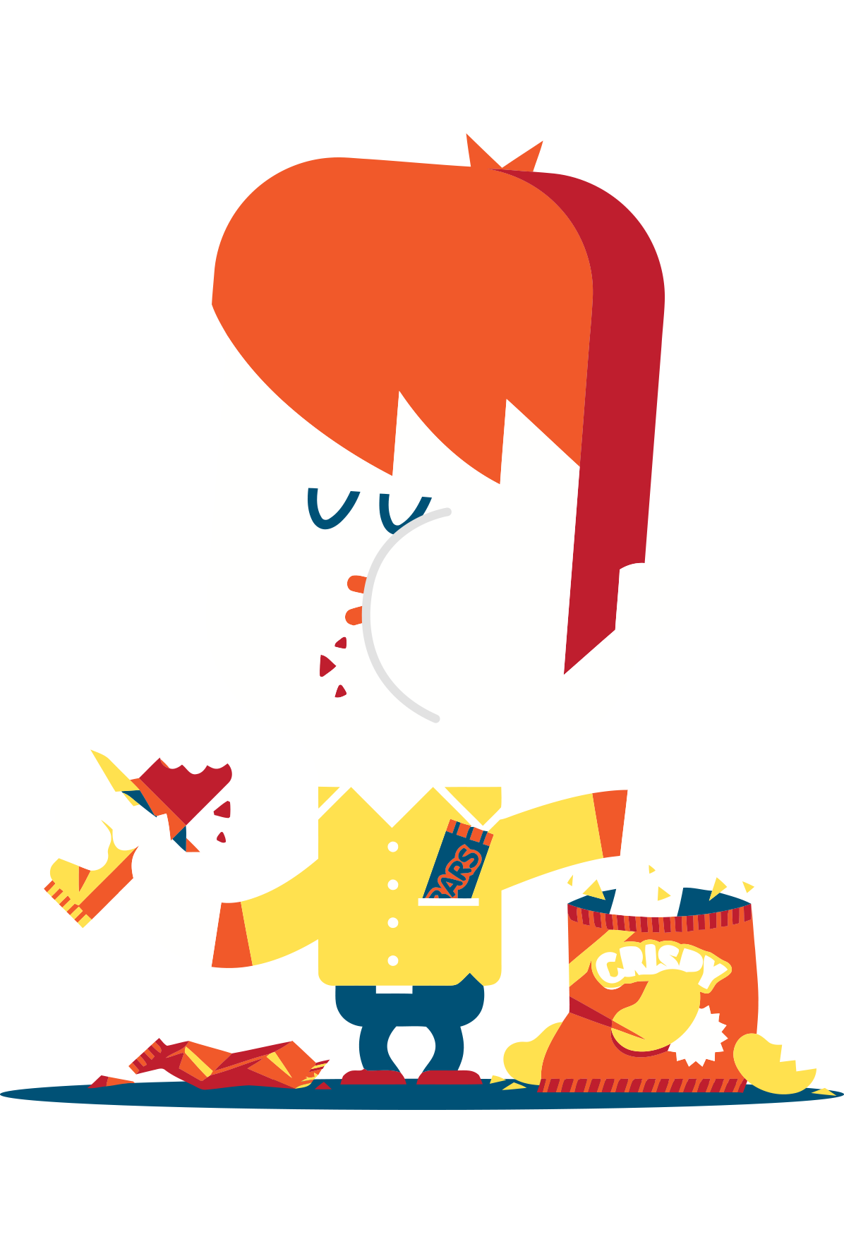 eat clipart eating chip