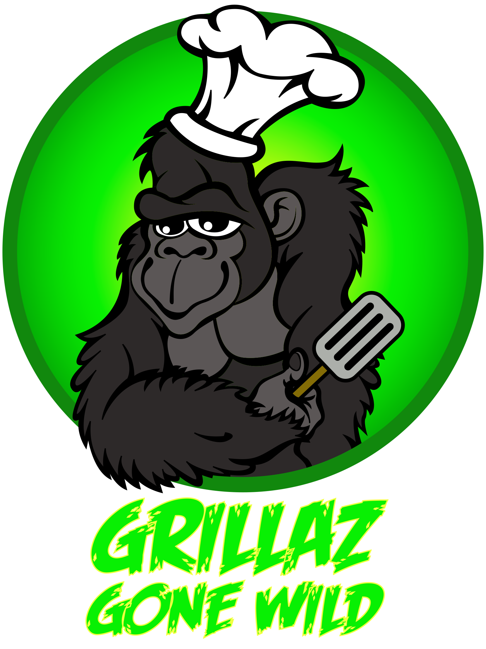 eat clipart gorilla