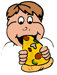 eat clipart pizzza