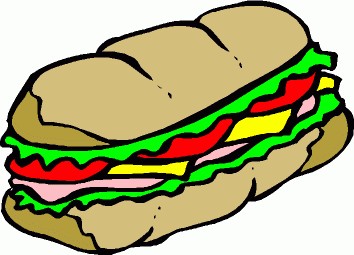 sandwich clipart hoagie