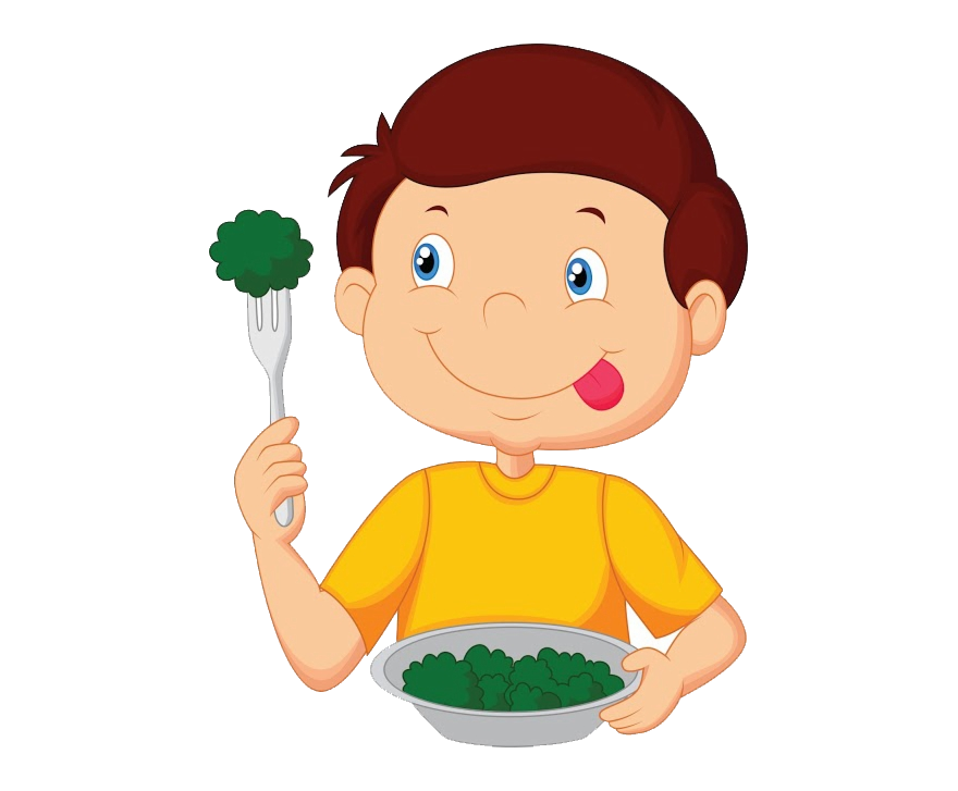 Eat clipart transparent. Eating child food cartoon