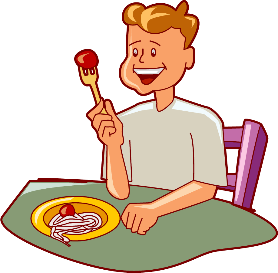 Proud clipart guy. Download eating clip art