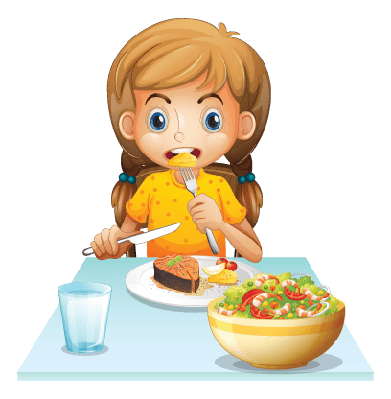 eating clipart