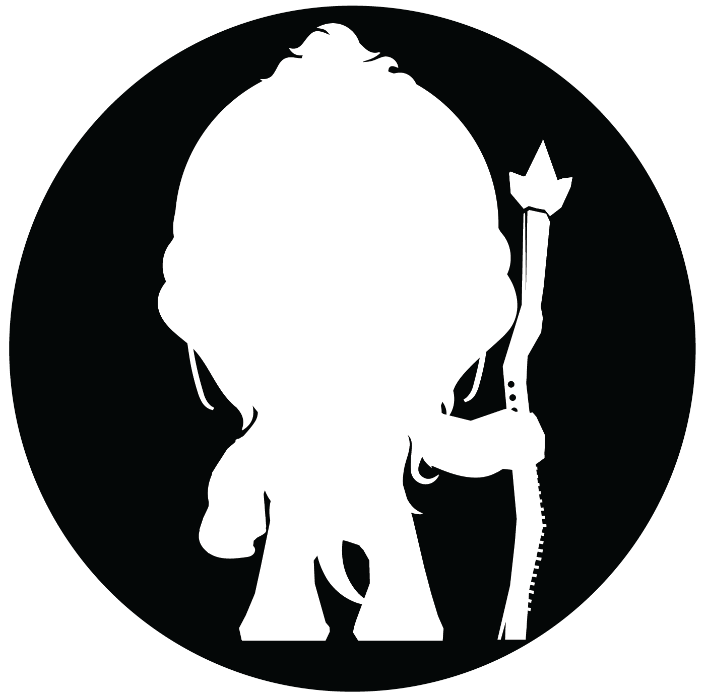 eclipse clipart black and white