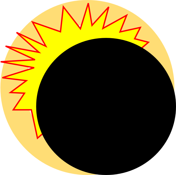 eclipse clipart cartoon