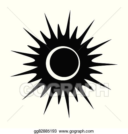 eclipse clipart illustration