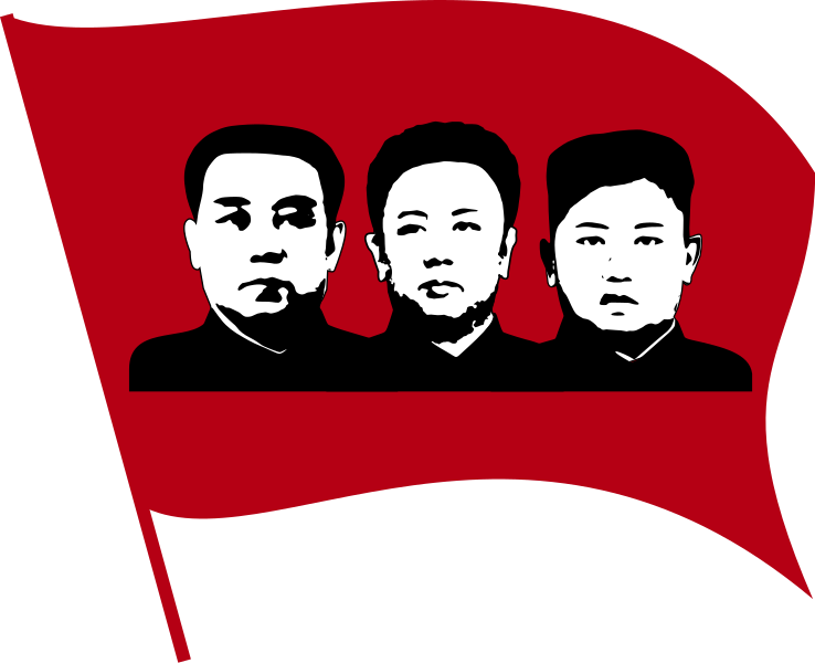 nuke clipart flag north korea