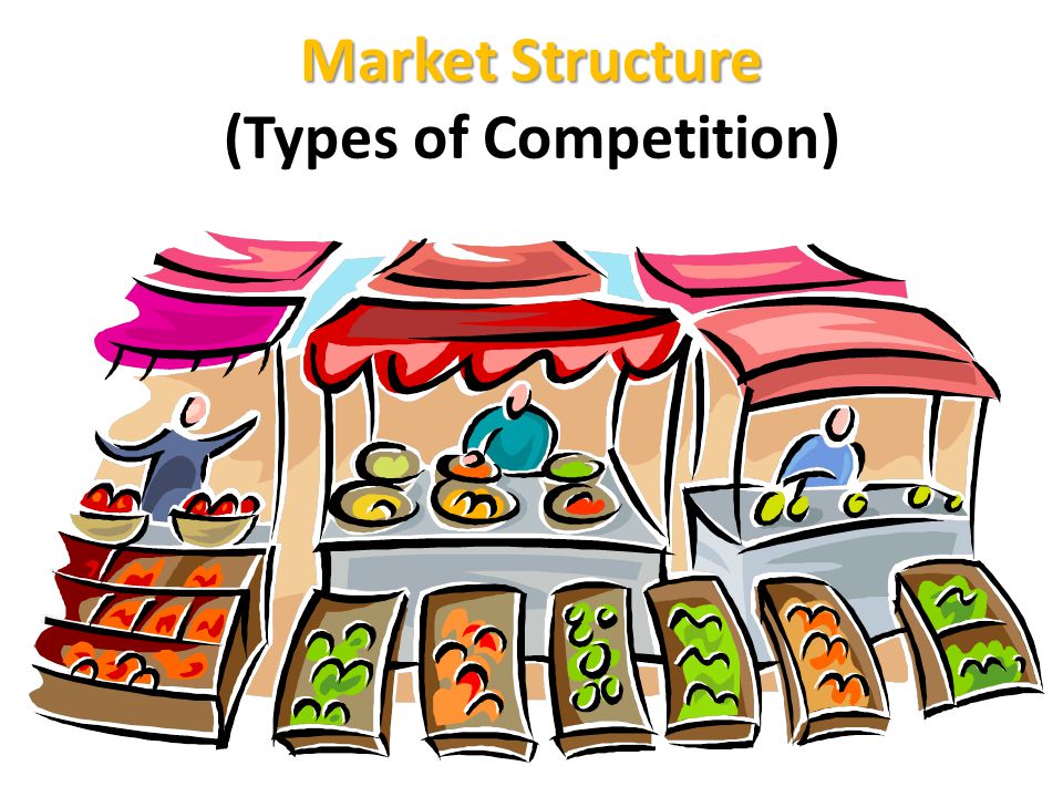 economy clipart market structure