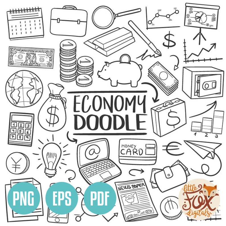 Economy clipart money uk. Vector eps finances traditional
