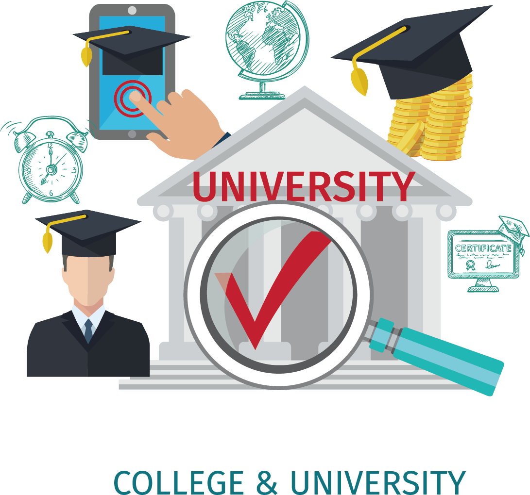 Student higher clip art. Education clipart college education