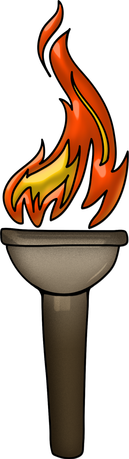education clipart torch