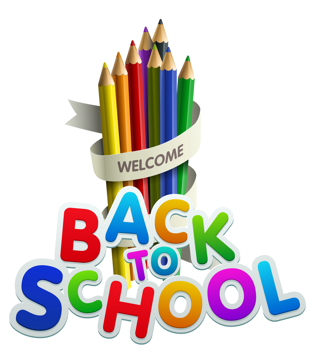Back message from our. Education clipart welcome