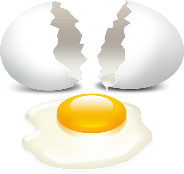 egg clipart broken egg