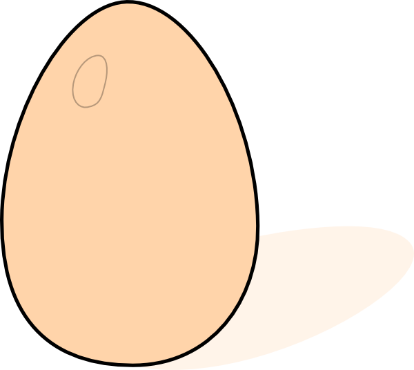 Egg clipart brown egg. Clip art at clker