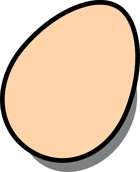 Egg clipart brown egg. Clip art at clker