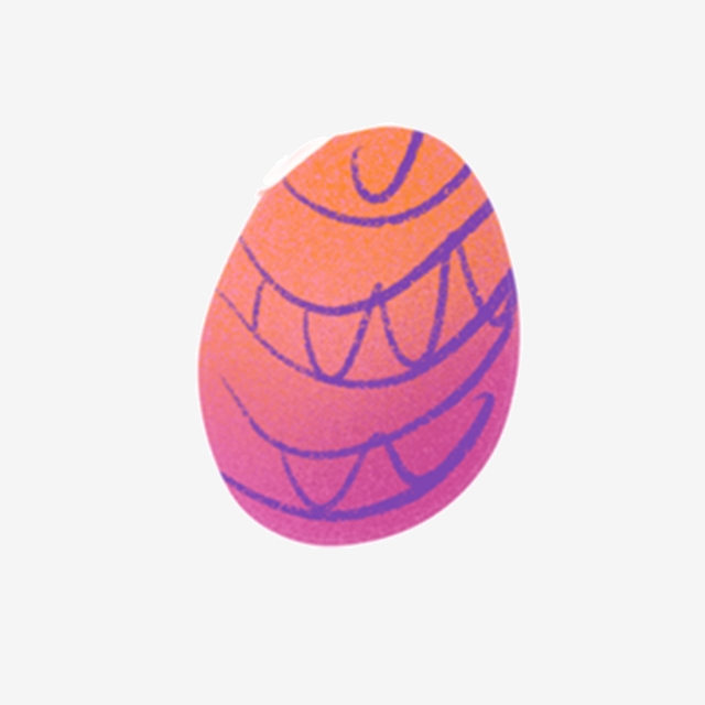 Stylish and beautiful eggs. Egg clipart colored egg