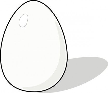 egg clipart line drawing