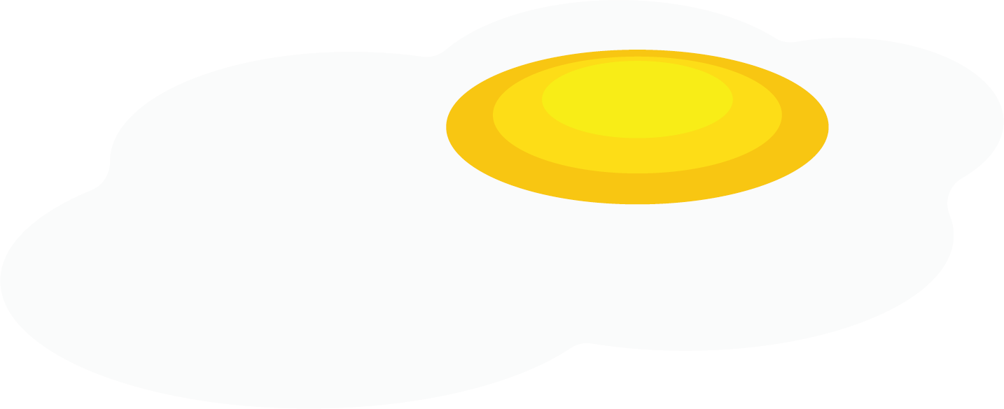 Brand yellow icon transprent. Egg clipart poached egg