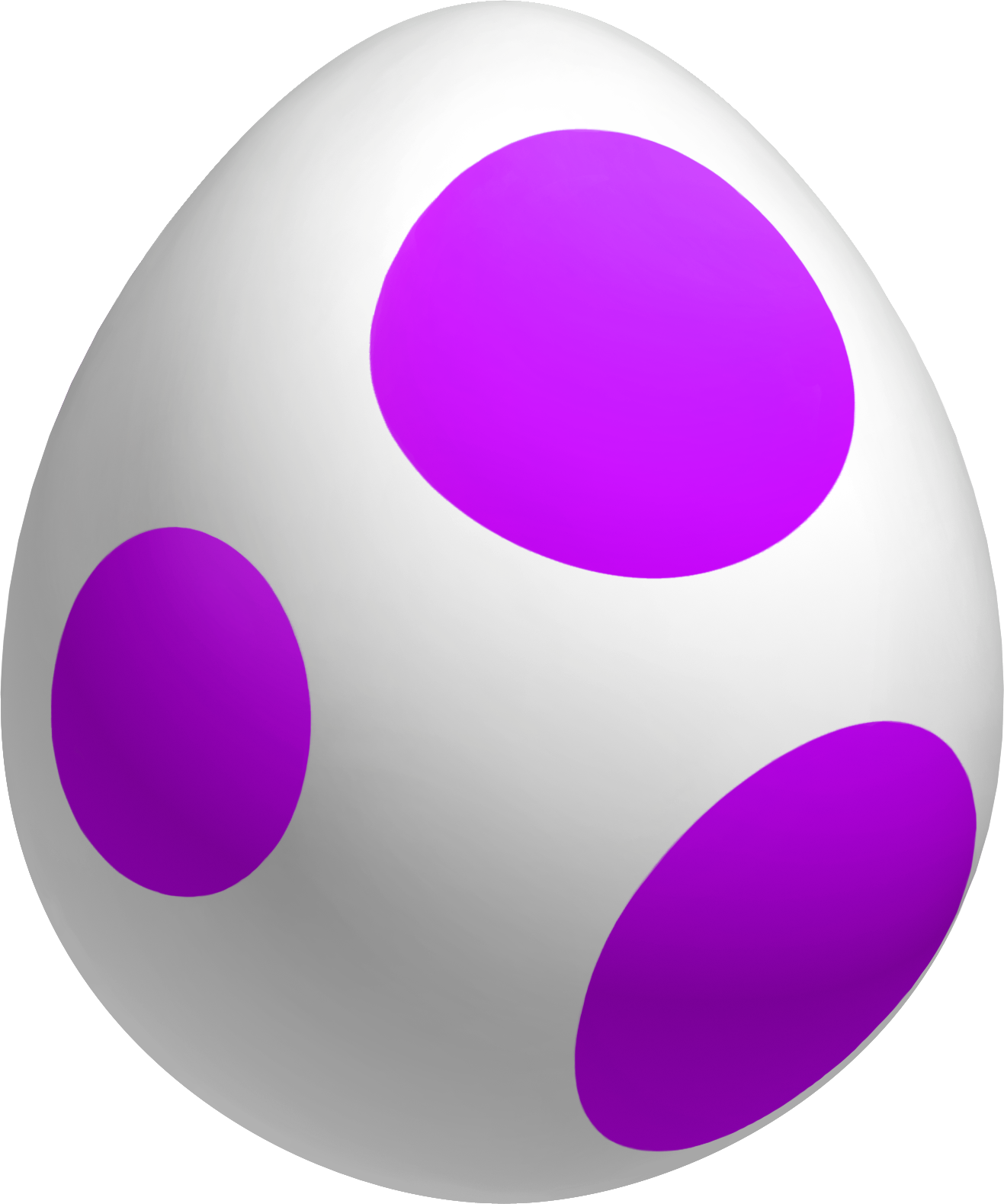 egg clipart purple