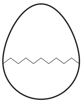 Easter clip art cracked. Eggs clipart puzzle