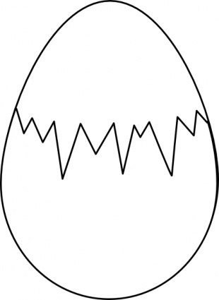 egg clipart sketch