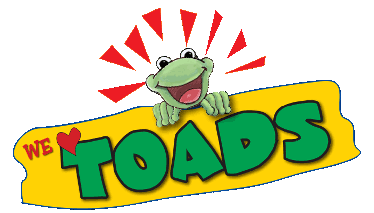 Toad clipart kid. Toads kids growing strong