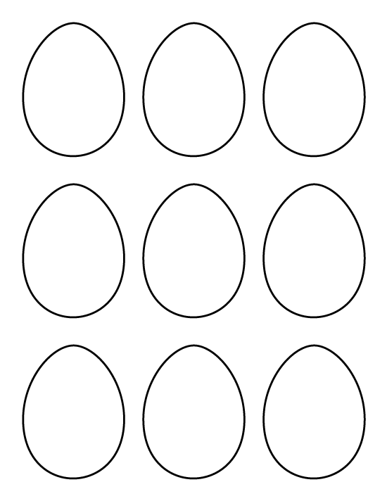 egg clipart template