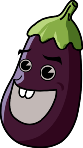 eggplant clipart animated