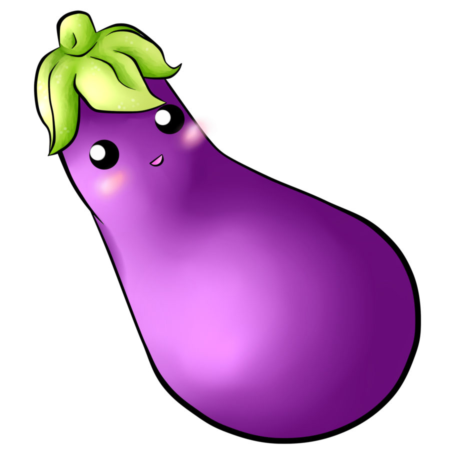 Eggplant clipart cute.  collection of drawing