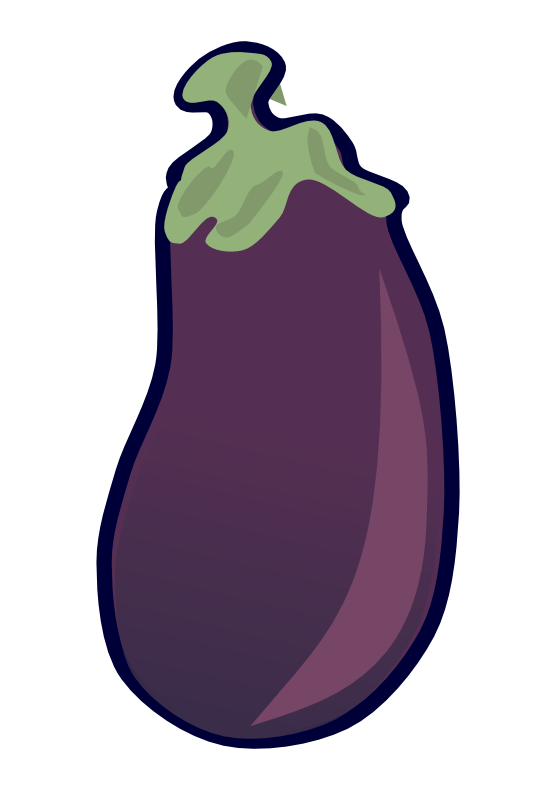  collection of images. Eggplant clipart cute