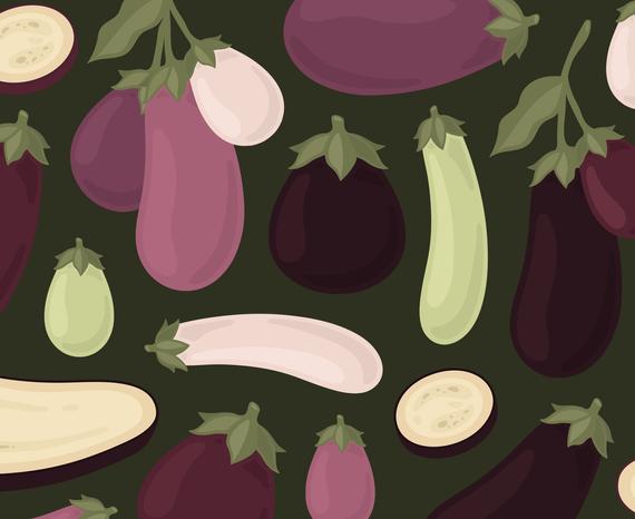 Veggie vegetable . Eggplant clipart garden