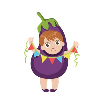 eggplant clipart kid